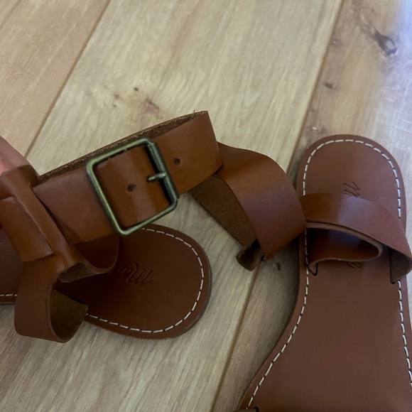 [NEW/UNWORN] Madewell Boardwalk Ankle-Strap Leather Sandals - Picture 5 of 5